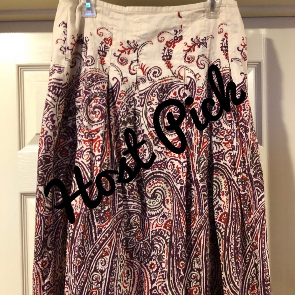 Talbot’s purple/pink skirt